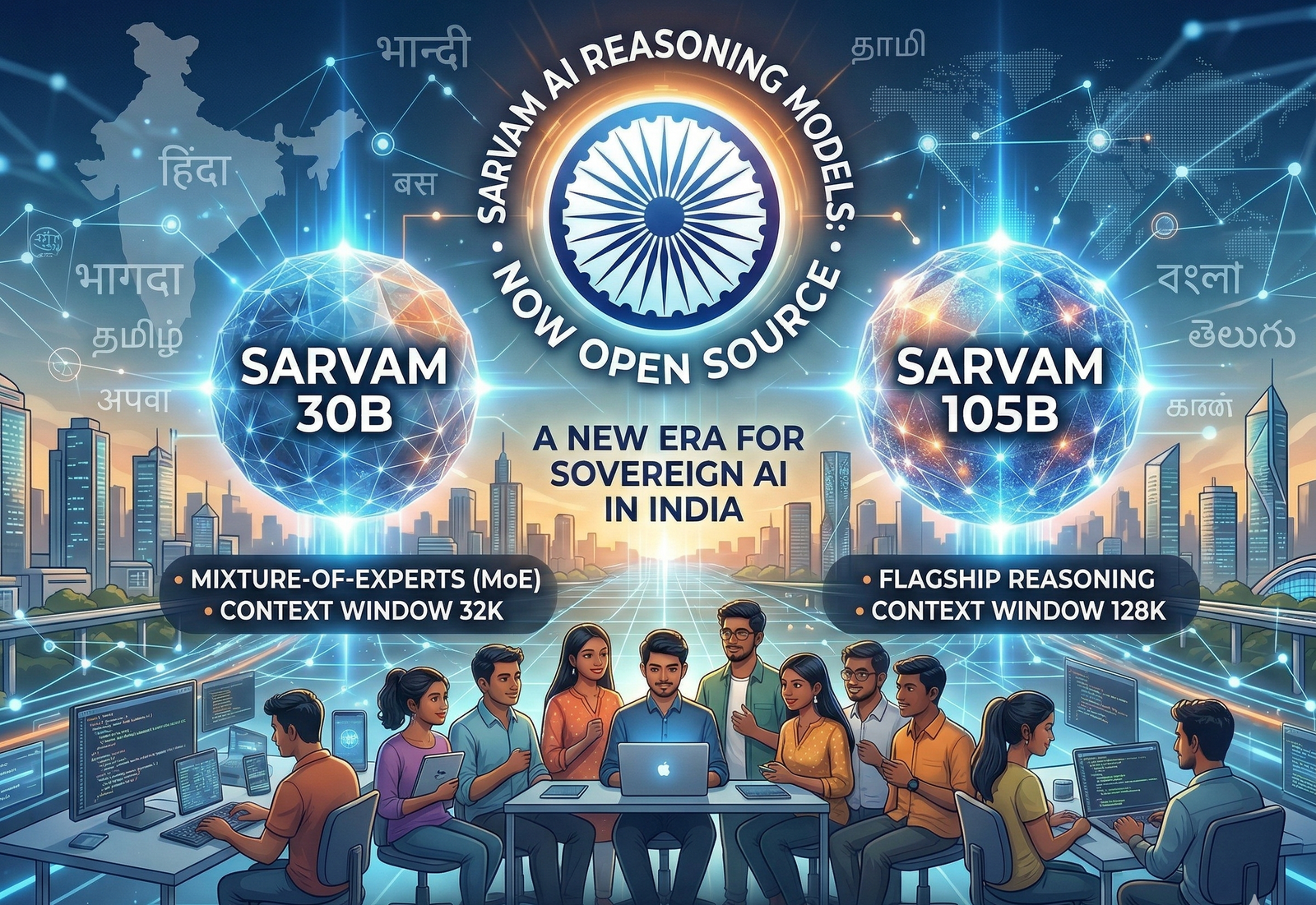 sarvam-ai-open-sources-sarvam-30b-and-105b-reasoning-models-a-new-era